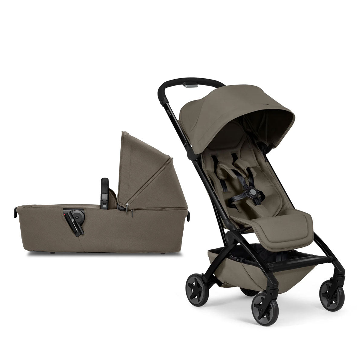 Joolz Aer2 Lightweight Compact Travel Stroller + Foldable Cot