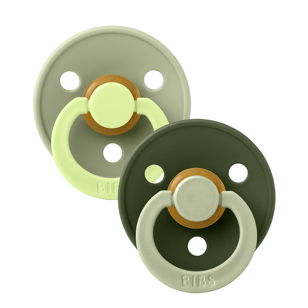 BIBS Pacifier Original Colour Latex - 2 Pack