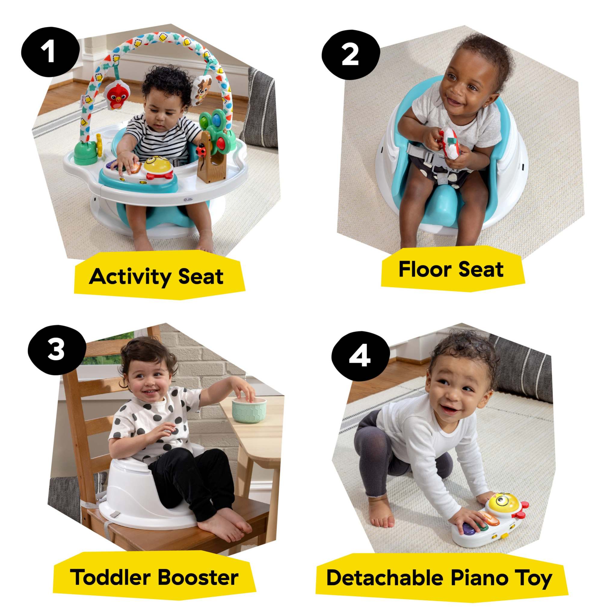 Baby Einstein SuperSeat Touch of Tunes 4-in-1 Seat