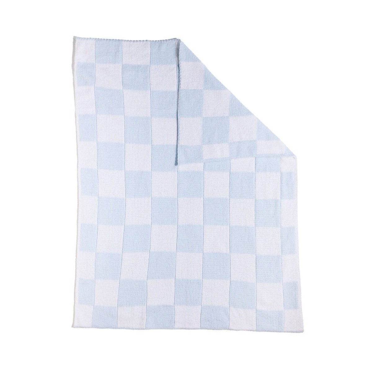 Living Textiles Knitted Chenille Baby Blanket