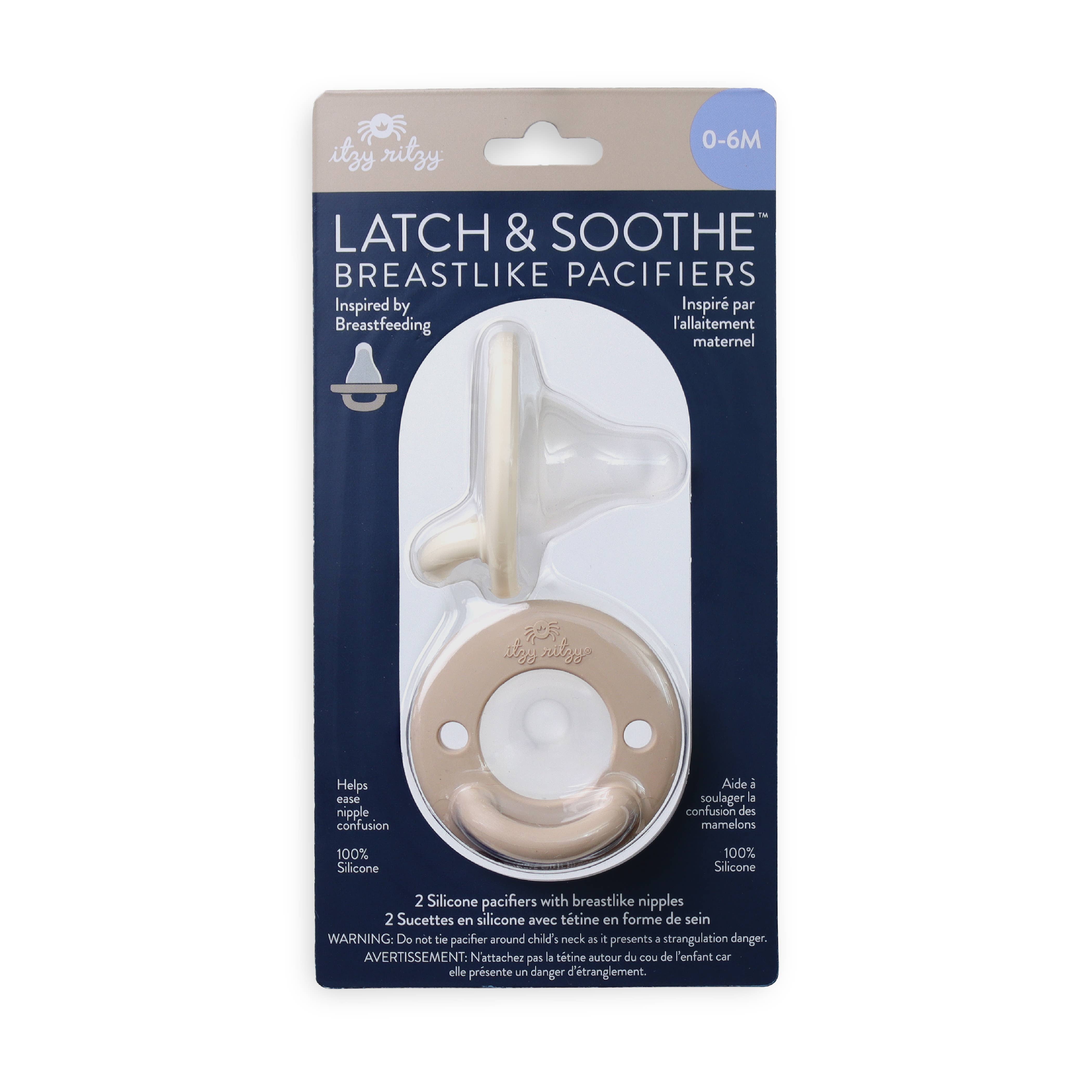 Itzy Ritzy Latch & Soothe™ Breastlike Pacifier