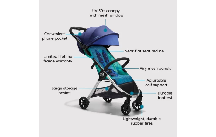 Baby Jogger City Tour2 Compact Travel Stroller | Open Box