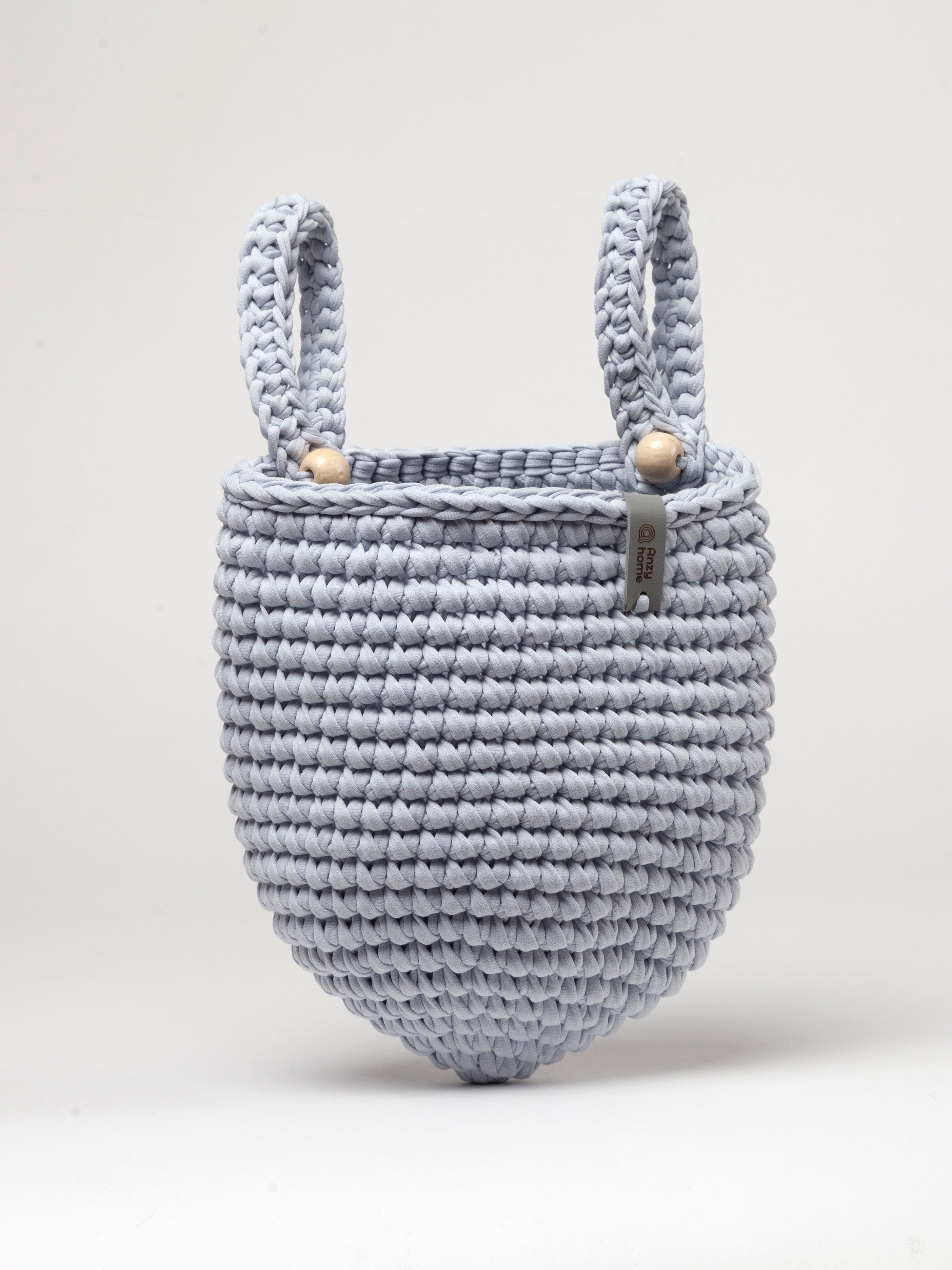 Anzy Home Hanging Basket Crib Pocket Organizer
