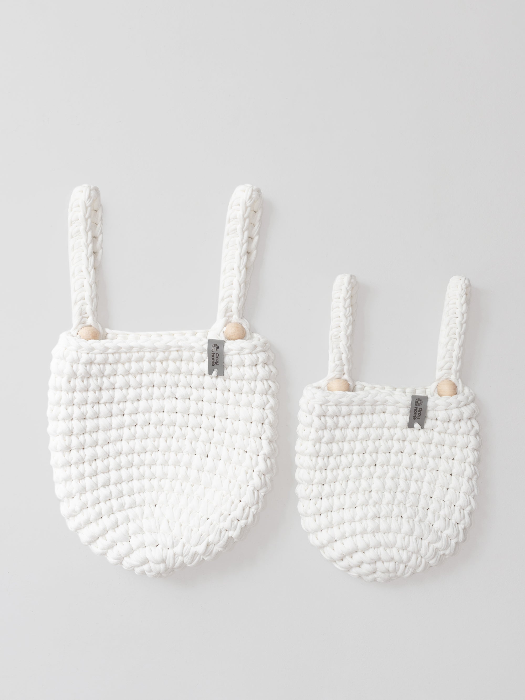 Anzy Home Hanging Basket Crib Pocket Organizer