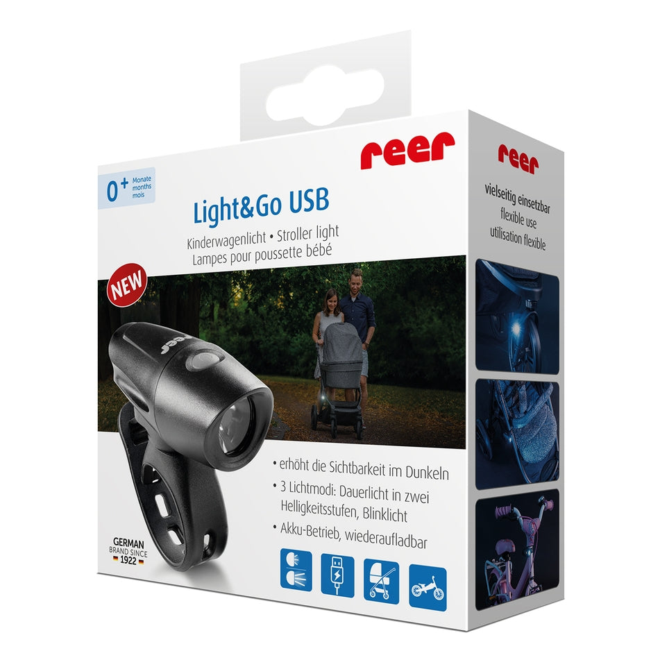Reer Light & Go Usb Stroller Light
