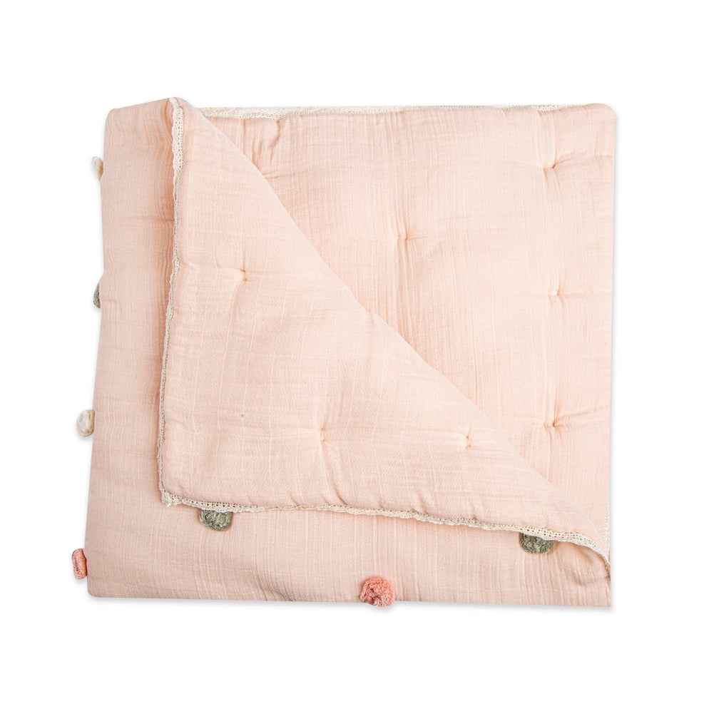 Crane Baby Parker Pom Pom Blanket