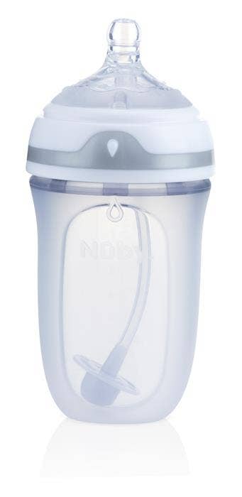 Nuby Comfort Bottle with Weighted Straw