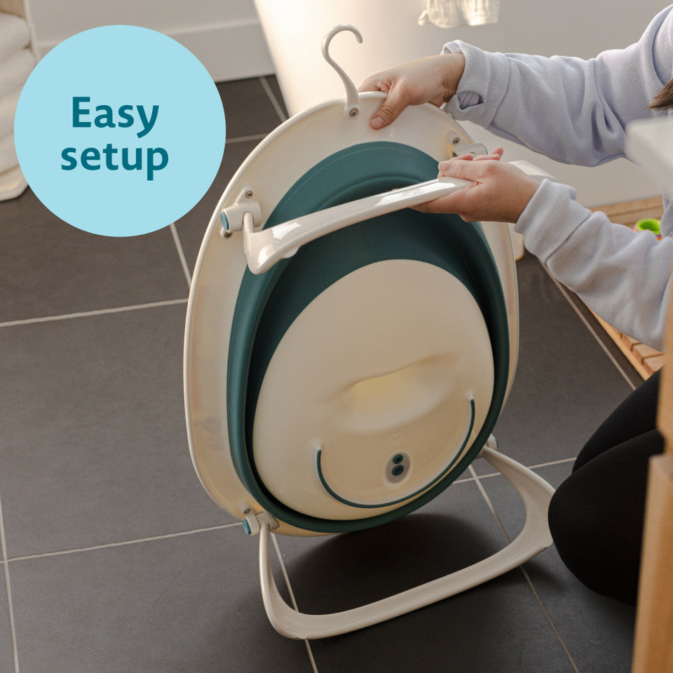 The First Years Sure Comfort Collapsible Baby Bathtub