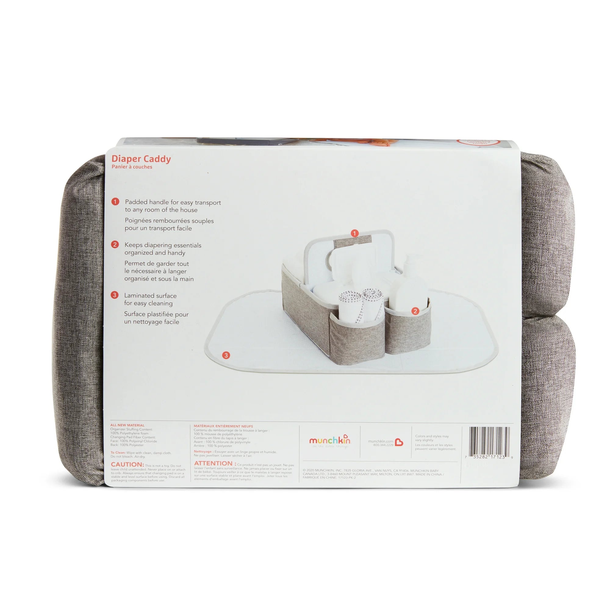 Munchkin Portable Diaper Caddy Organizer