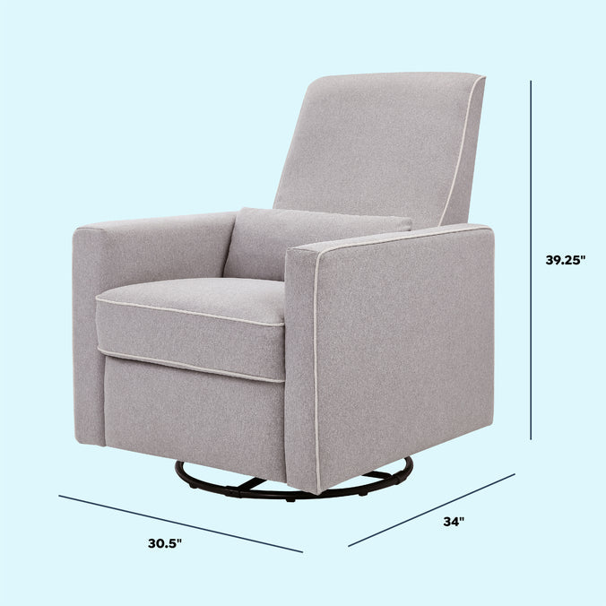 DaVinci Piper Recliner and Swivel Glider