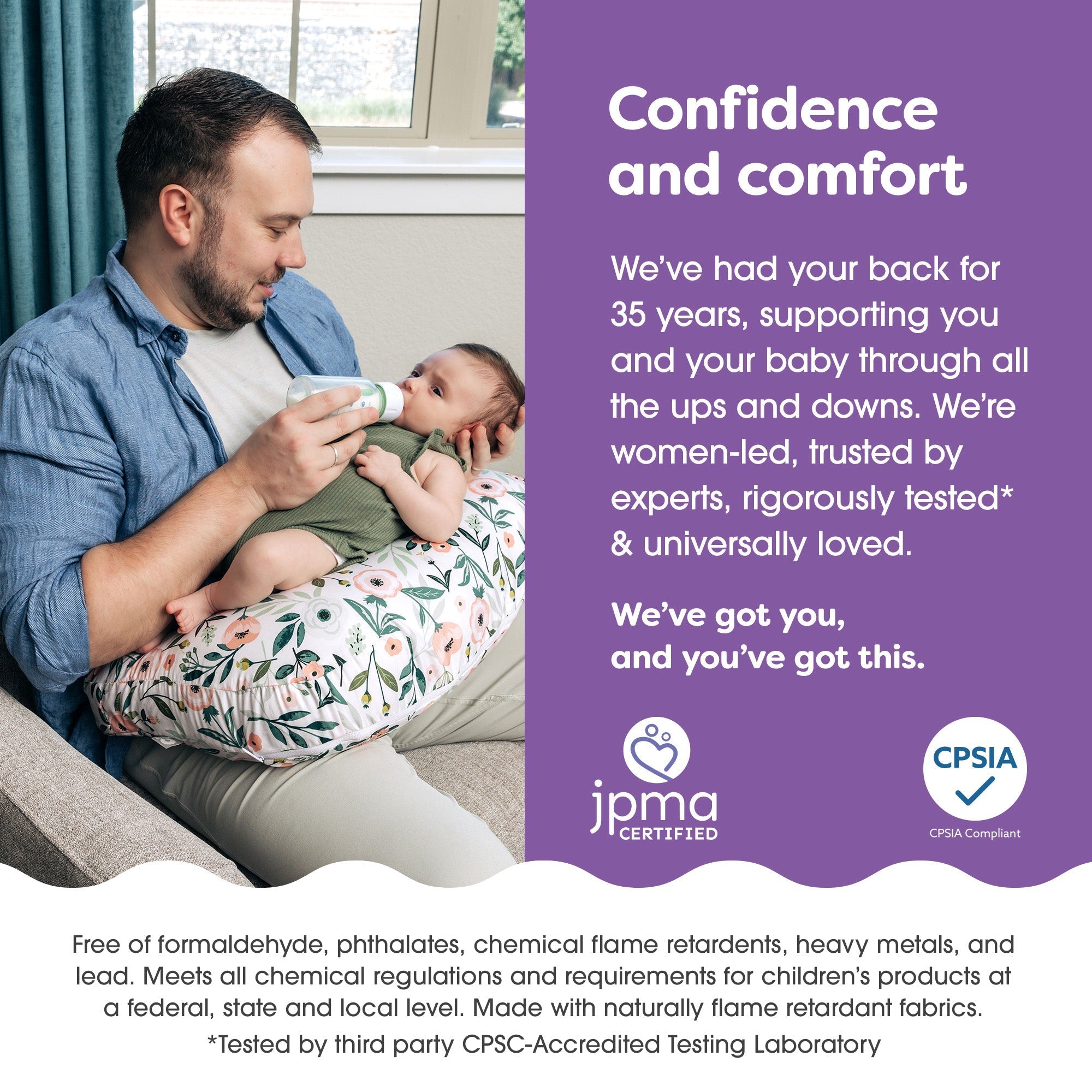 Boppy BareNaked Nursing Pillow