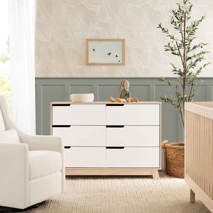 Babyletto Hudson 6-Drawer Assembled Double Dresser Babyletto Hudson 6-Drawer Assembled Double Dresser