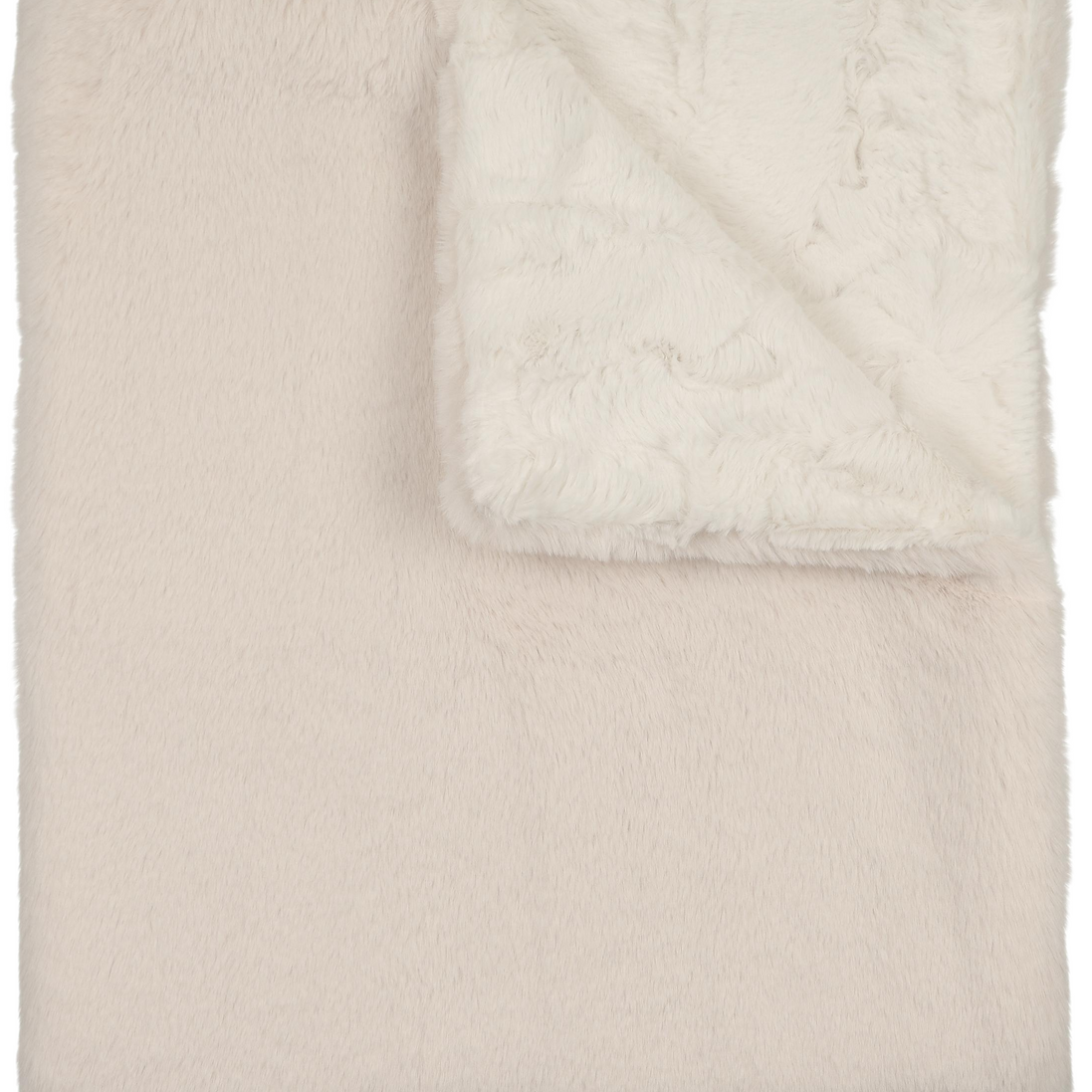 Peluche Bébé Lux Fur Blanket + Canvas Bag