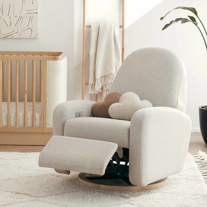 Babyletto Nami Electronic Recliner and Swivel Glider Recliner