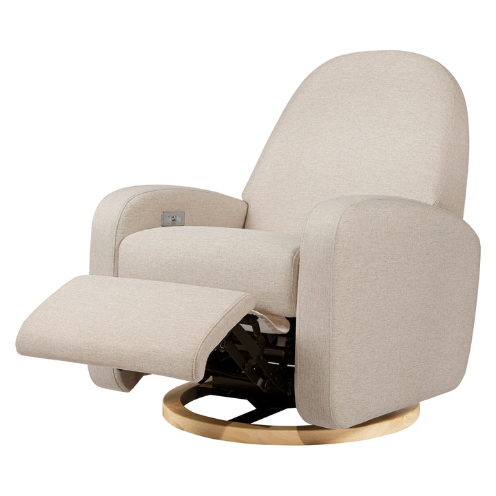 Babyletto Nami Electronic Recliner and Swivel Glider Recliner