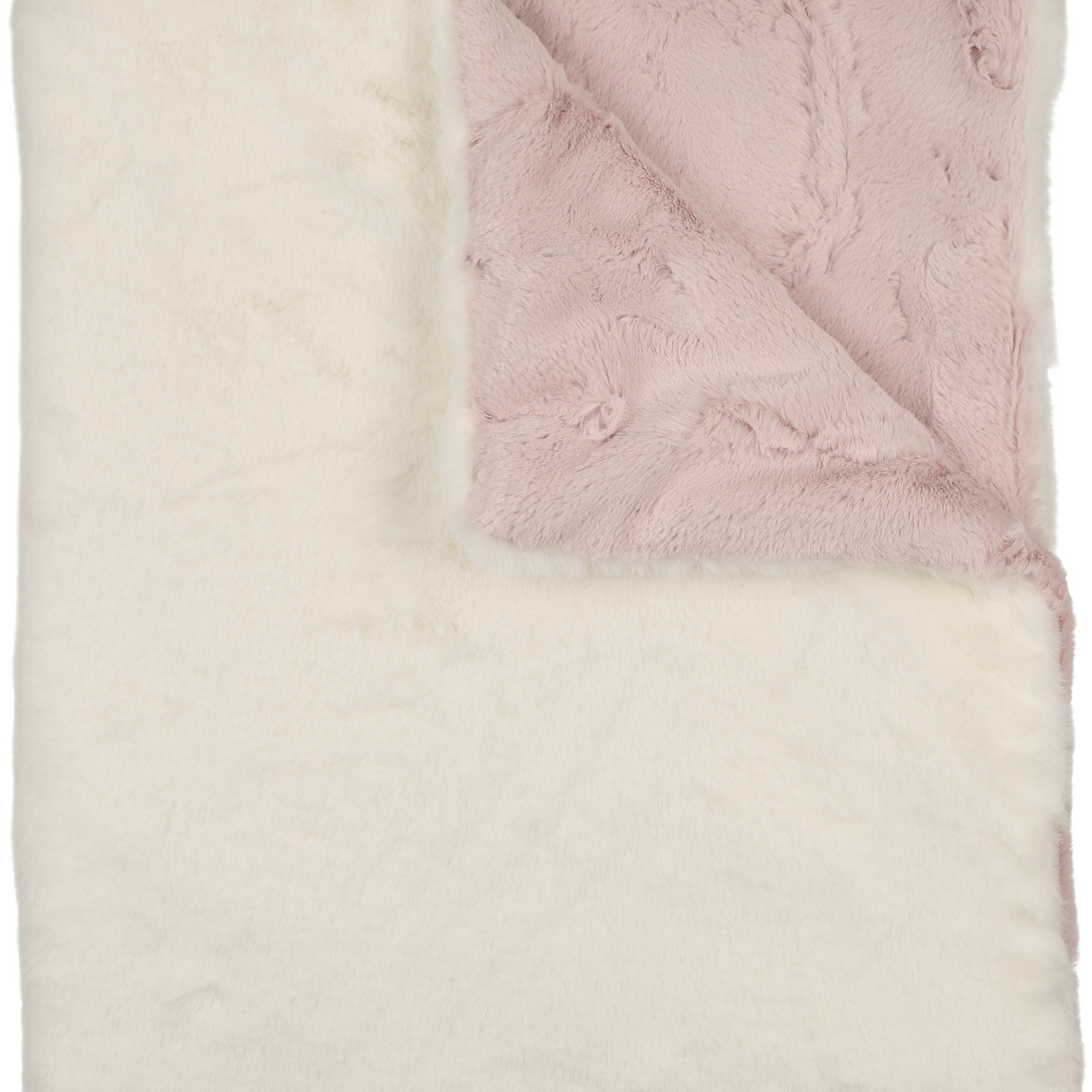 Peluche Bébé Lux Fur Blanket + Canvas Bag