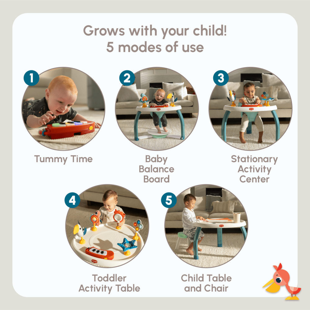 Tiny Love Tiny Mariner 5-in-1 Here I Grow Stationary Activity Center