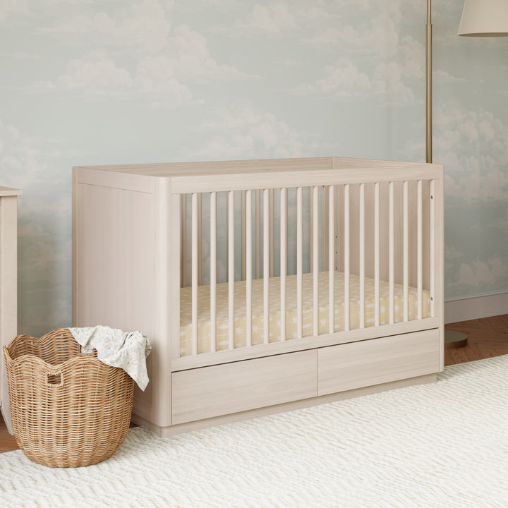 Babyletto Bento 3-in-1 Convertible Crib With Toddler Bed Conversion Kit