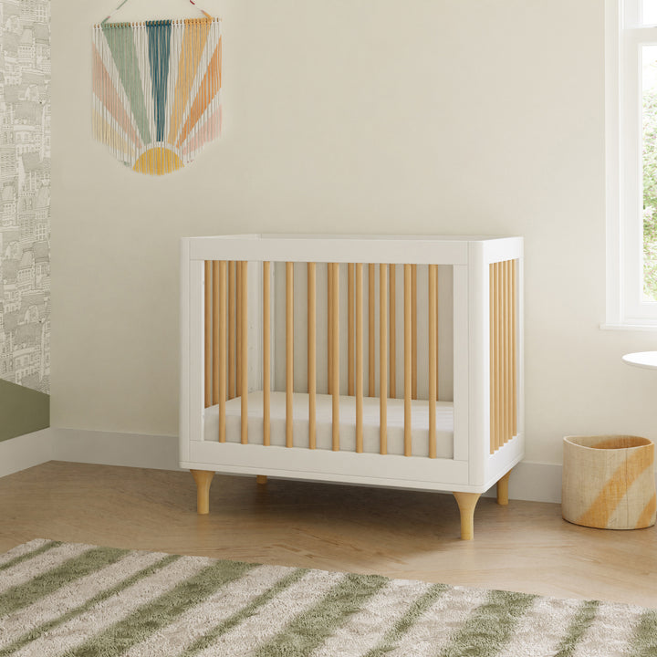Babyletto Lolly 4-in-1 Convertible Mini Crib With Twin Bed And Toddler Bed Conversion Kit