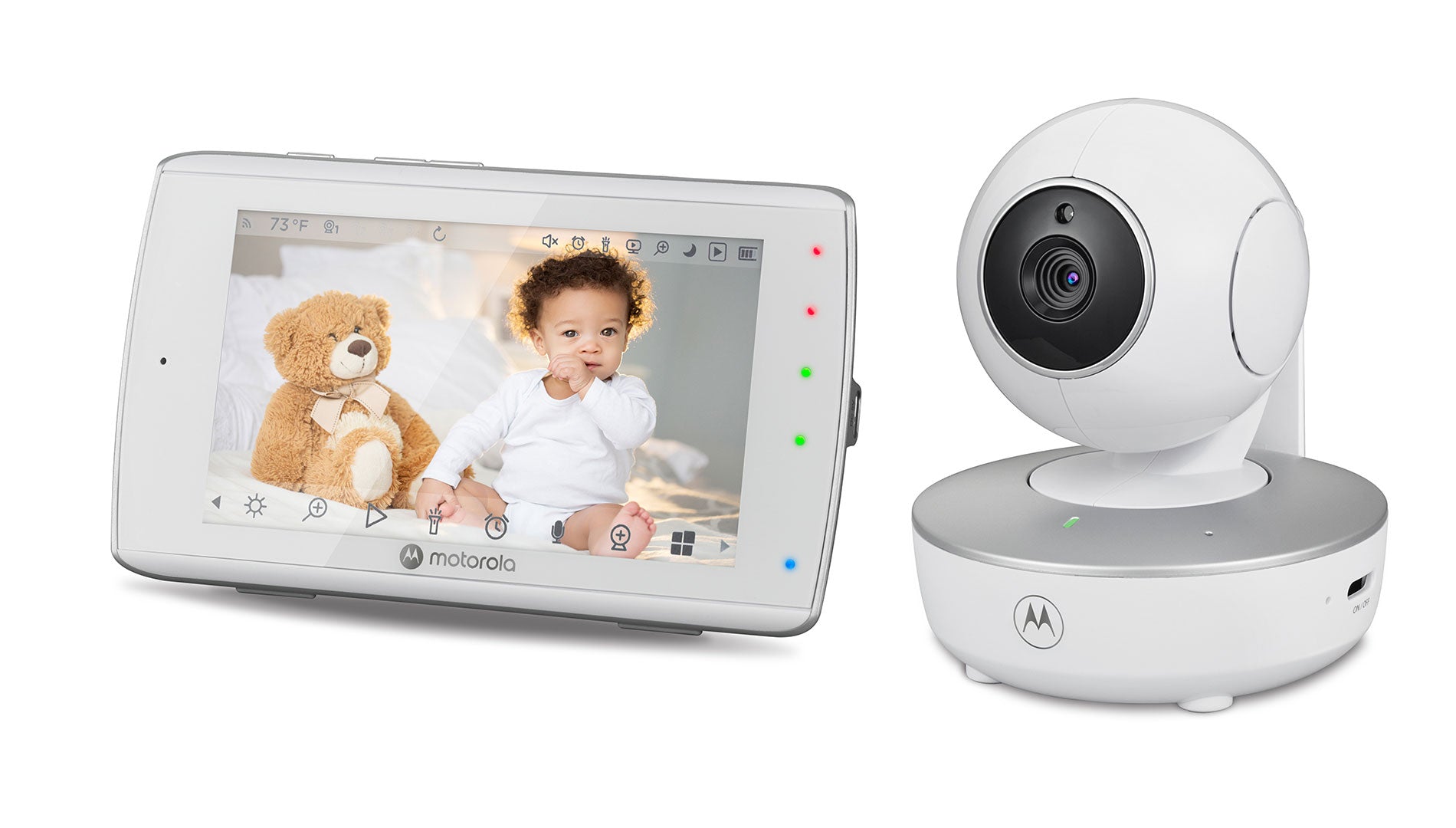 Motorola Nursery VM36XL Touch Connect 5.0” Wi-Fi Video Baby Monitor With Touch Screen