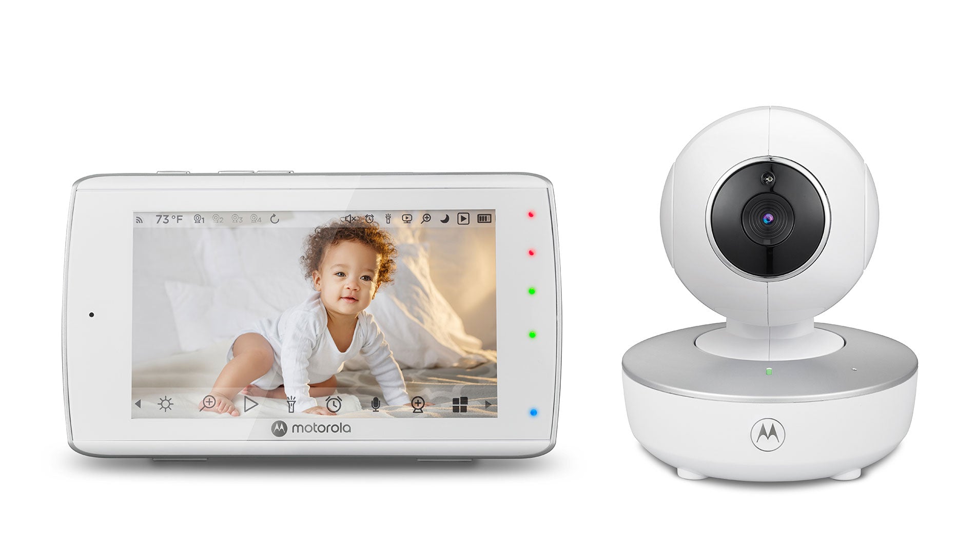 Motorola Nursery VM36XL Touch Connect 5.0” Wi-Fi Video Baby Monitor With Touch Screen