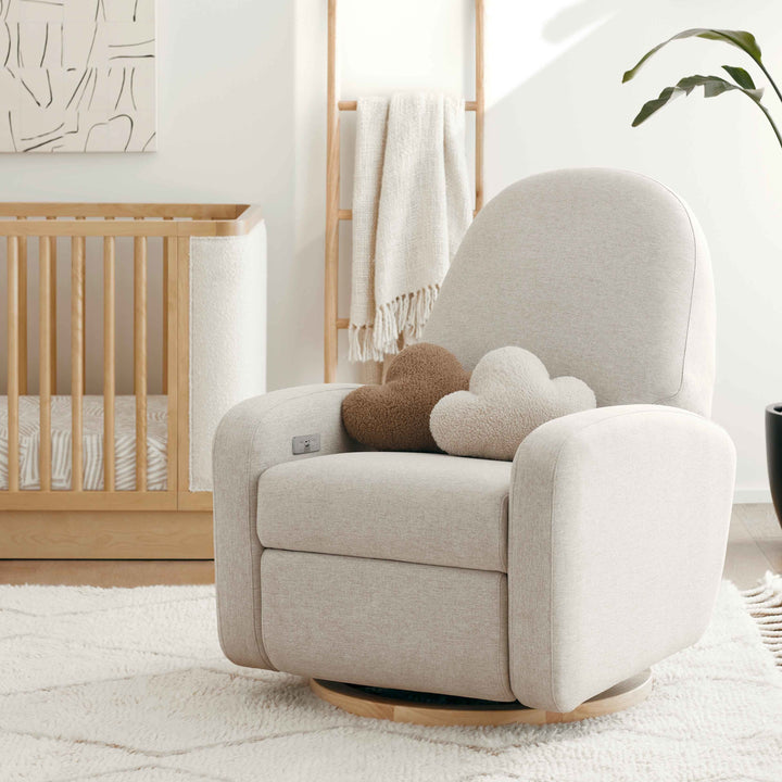 Babyletto Nami Electronic Recliner and Swivel Glider Recliner