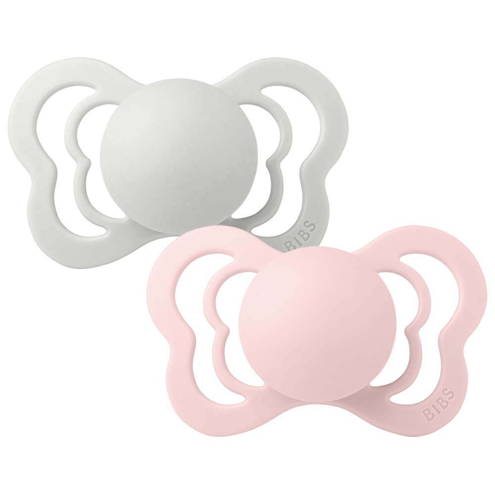 BIBS Pacifier Couture Silicone- 2 Pack