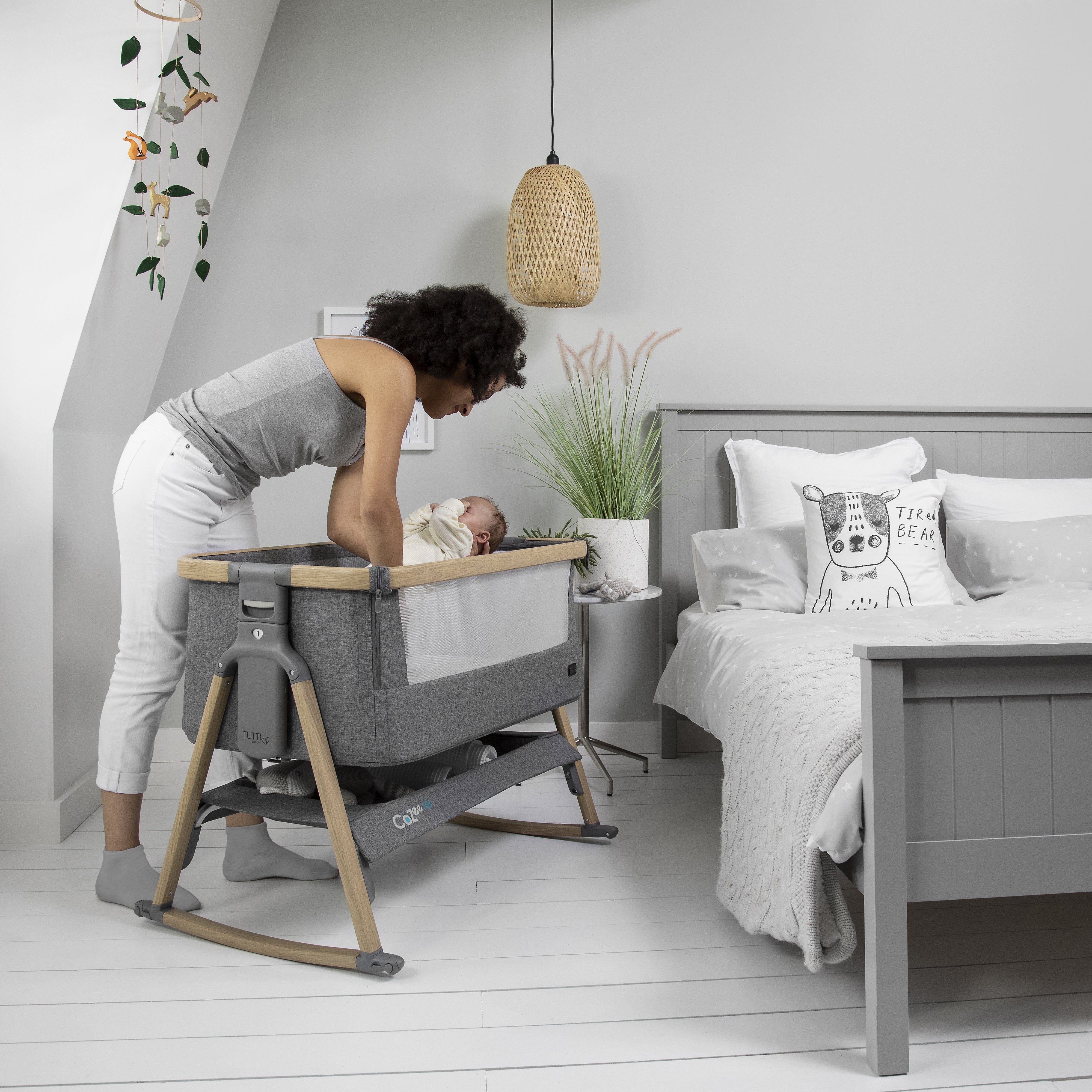 Tutti Bambini CoZee Air Bedside Crib