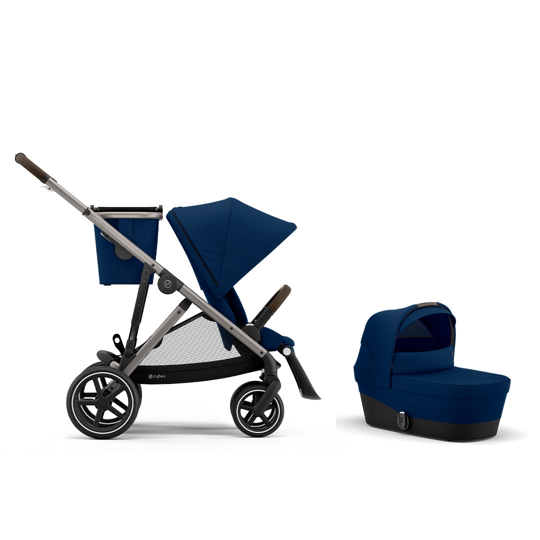 cybex gazelle s navy blue Cybex Gold Gazelle S Complete Stroller + S Cot