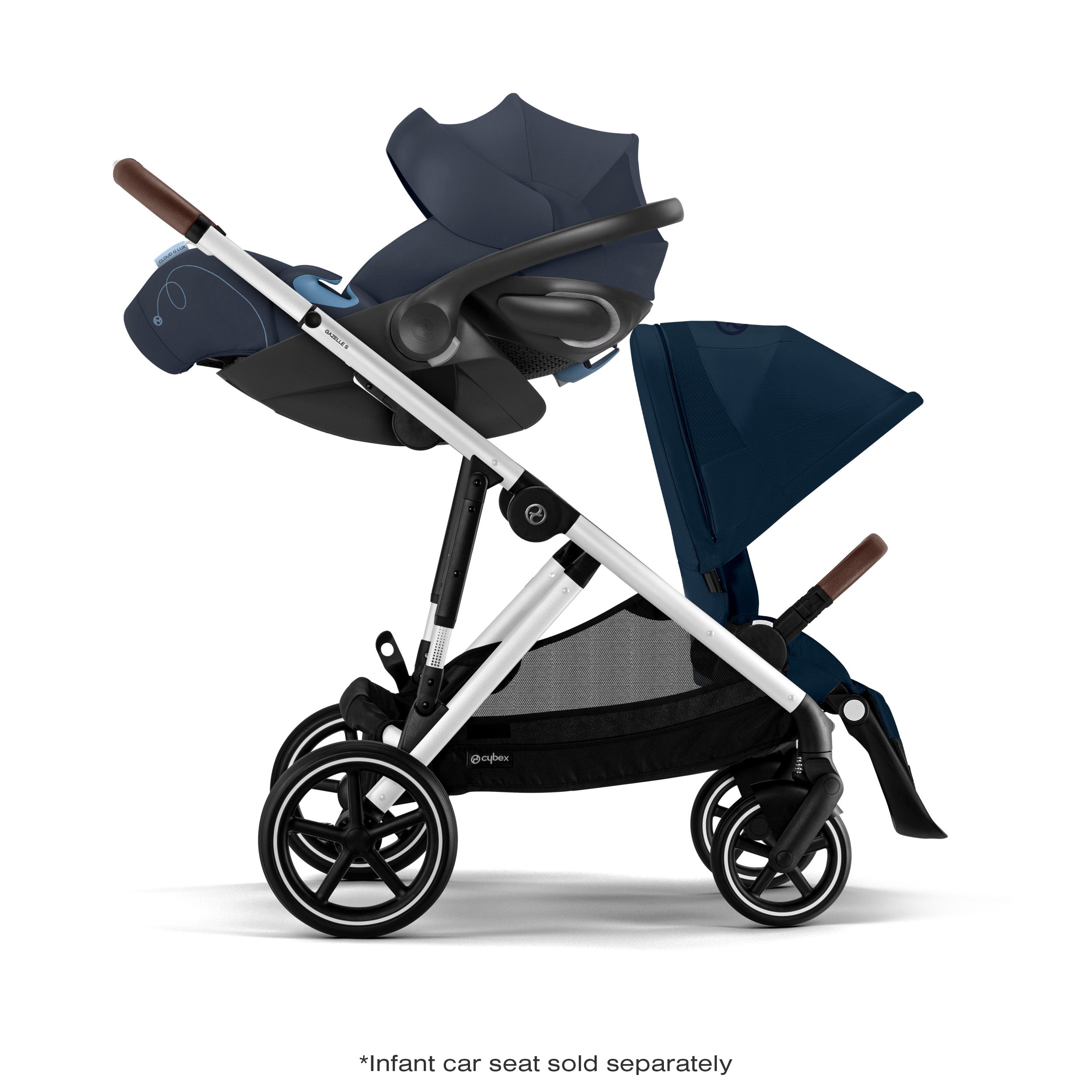 Cybex Gold Gazelle S 2 Stroller + Cloud G Pro Travel System