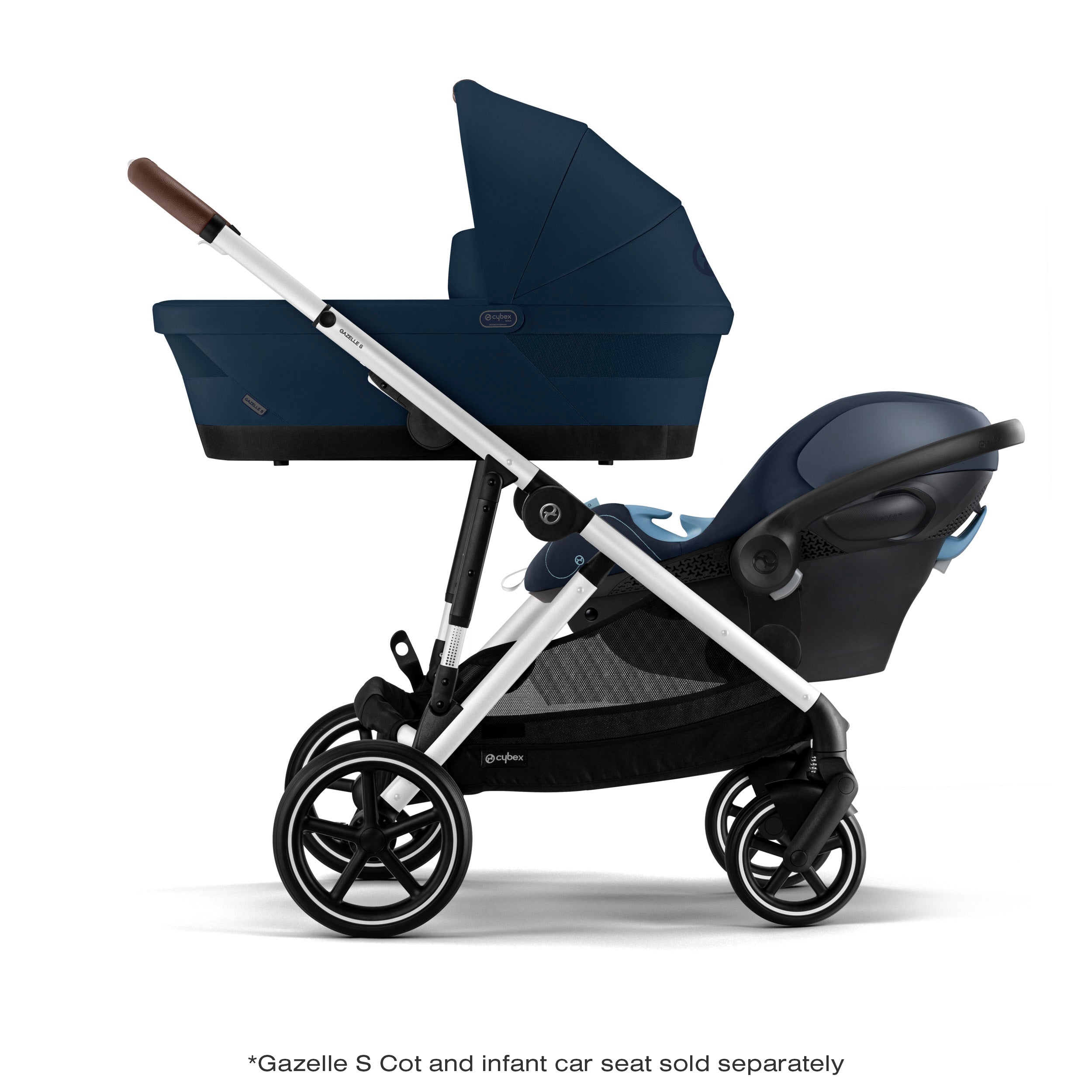 Cybex Gold Gazelle S 2 Stroller + Cloud G Pro Travel System