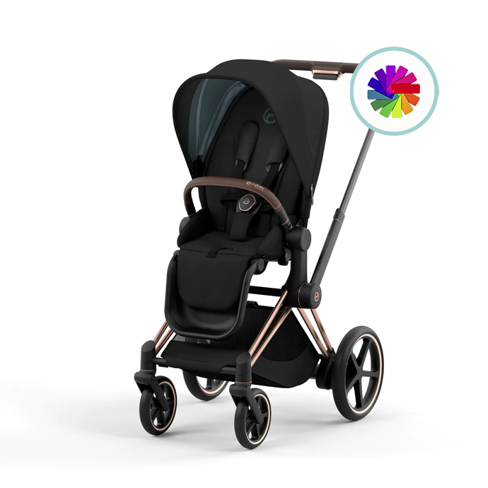cybex priam lux seat manhattan grey Cybex e-Priam 2 Complete Stroller