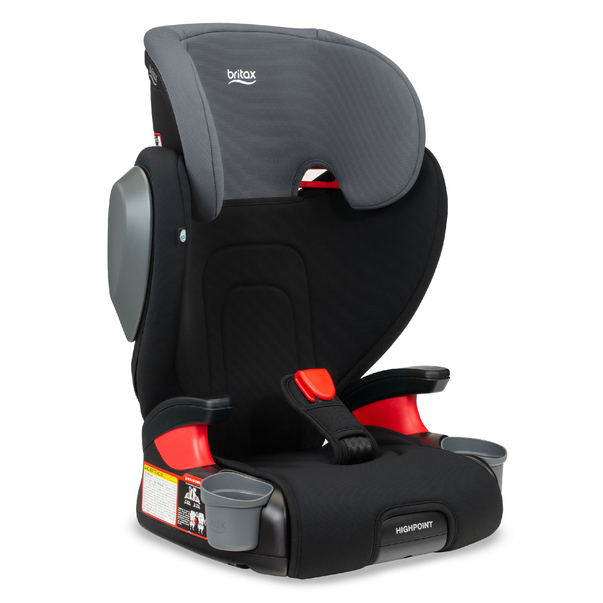 britax kidfix high back booster seat Britax Highpoint 2-Stage Belt-Positioning Booster Seat