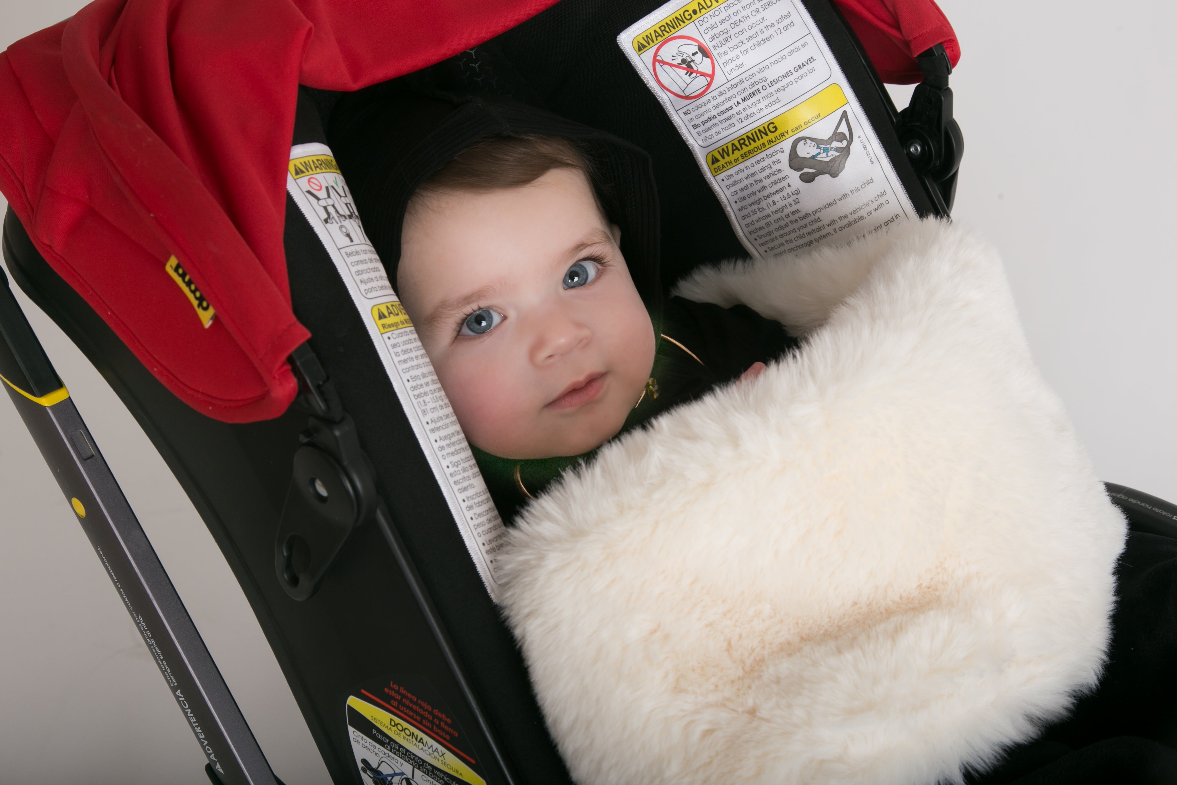 baby blanket for stroller Cadeau Fluffy Baby Blankets, Free US Shipping