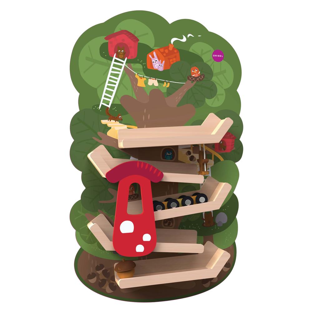 Oribel VertiPlay Wooden Wall Toys