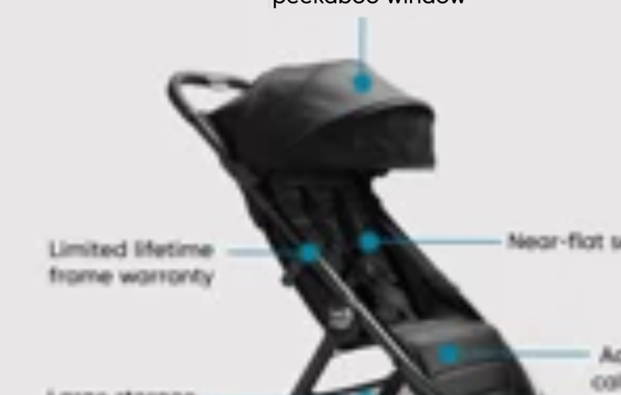 Baby Jogger City Tour2 Compact Travel Stroller | Open Box
