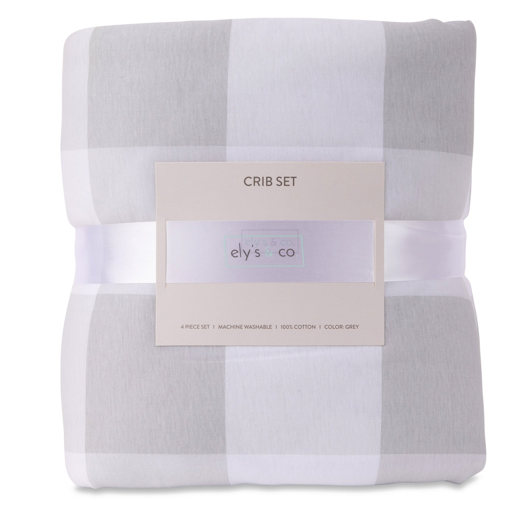 Ely's & Co. 4 Piece Baby Crib Set