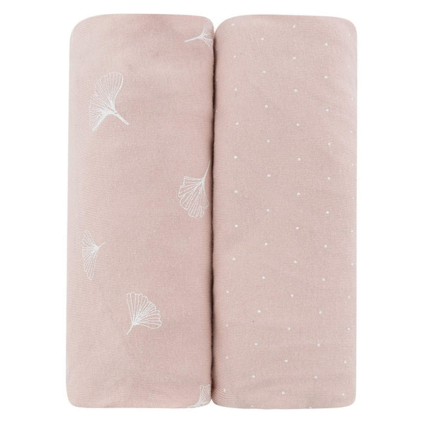 Ely's & Co. Cotton Bassinet Sheet - 2 Pack