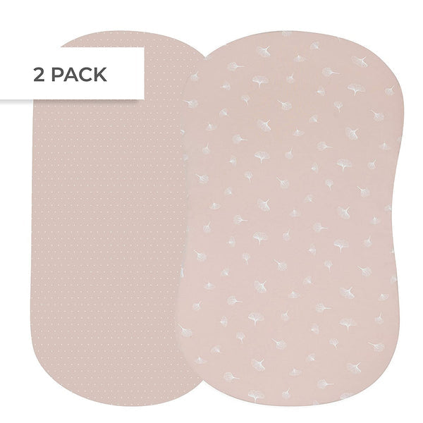 Ely's & Co. Cotton Bassinet Sheet - 2 Pack