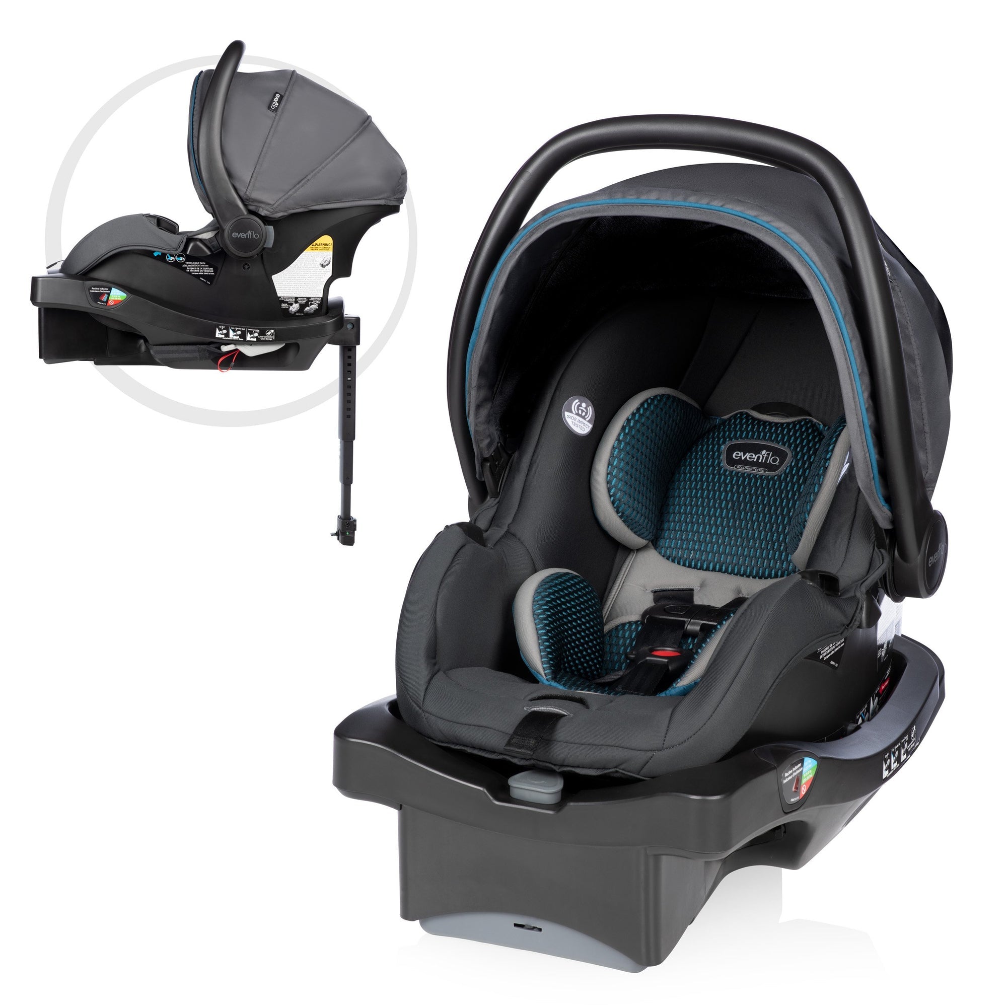 Evenflo LiteMax DLX Infant Car Seat - Damaged Box