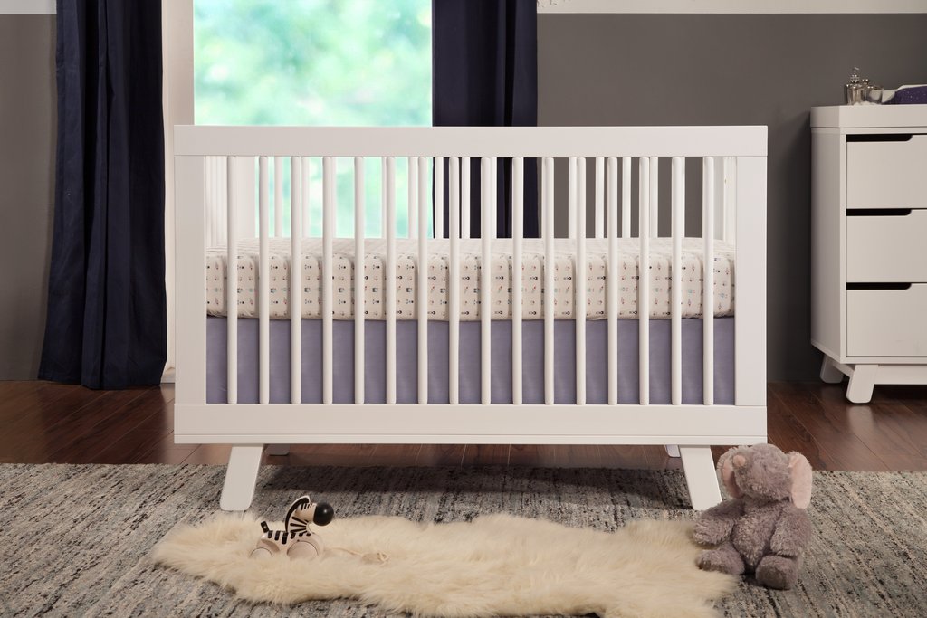 Babyletto Hudson 3-in-1 Convertible Crib with Toddler Bed Conversion Kit