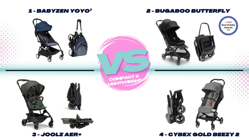 Babyzen Yoyo 2 vs. Bugaboo Butterfly vs. Joolz Aer+ vs. Cybex Beezy 2:  Unveiling the Ideal Travel Stroller for You