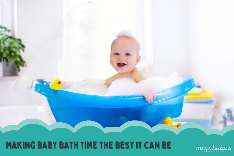 Baby bath time essentials and fun bath ideas Mega babies