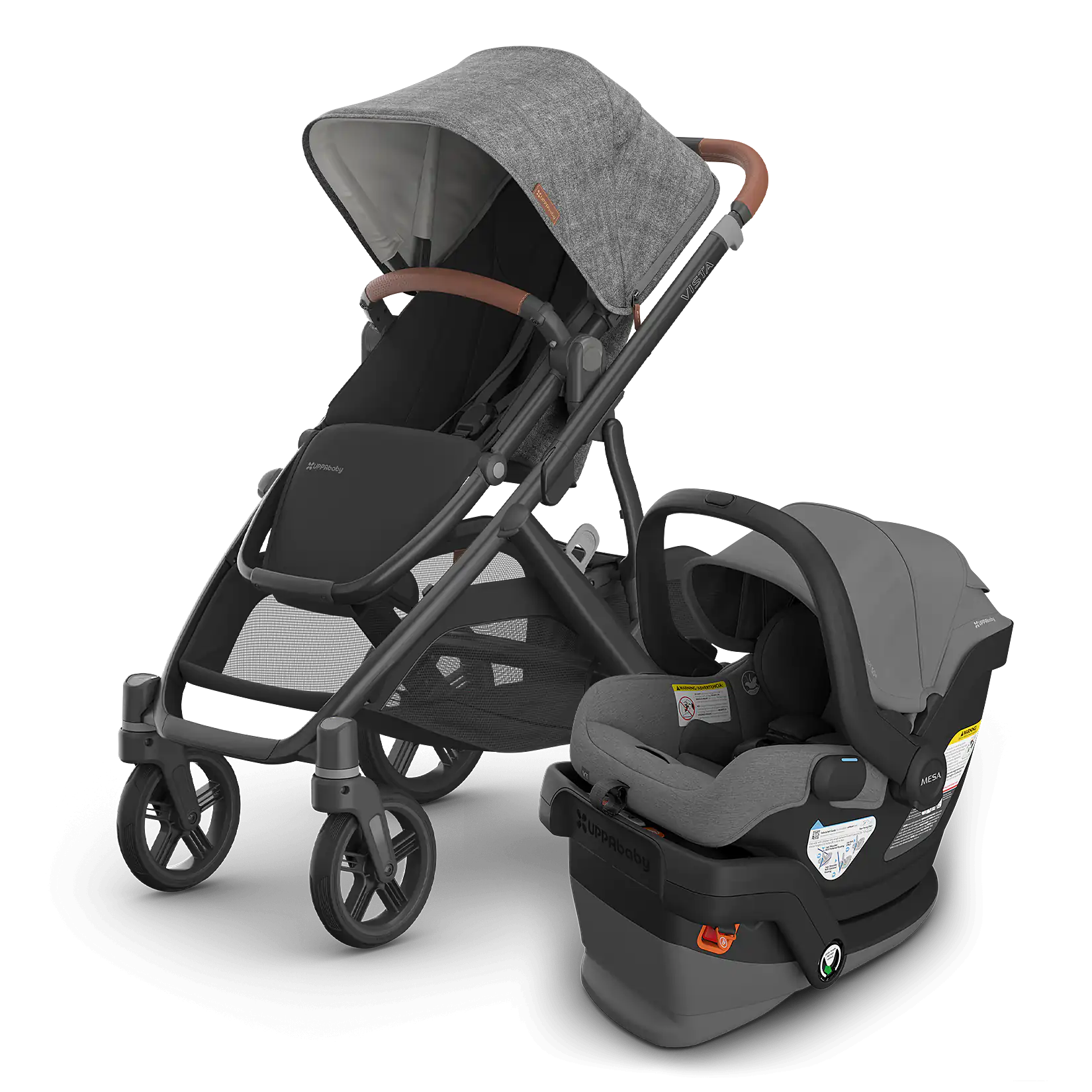 UPPAbaby Vista V3 Stroller + Mesa V3 Infant Car Seat Bundle