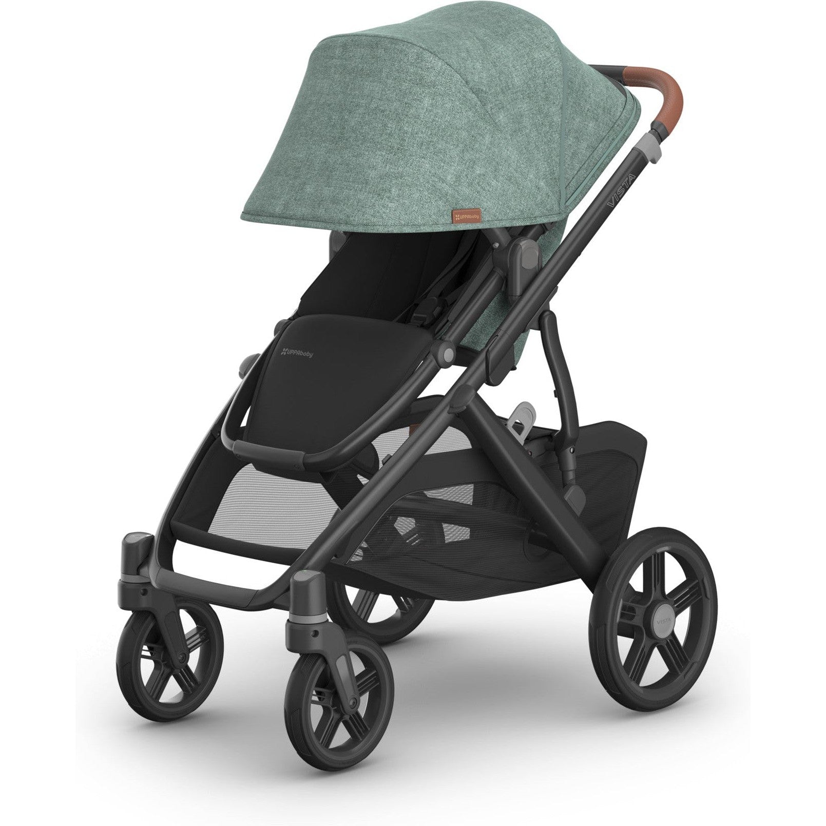サールナミエス(Saarnamies)：UPPAbaby VISTA UPPAbaby Vista V3 + Bassinet V3 Bundle - Callum (Stone Blue