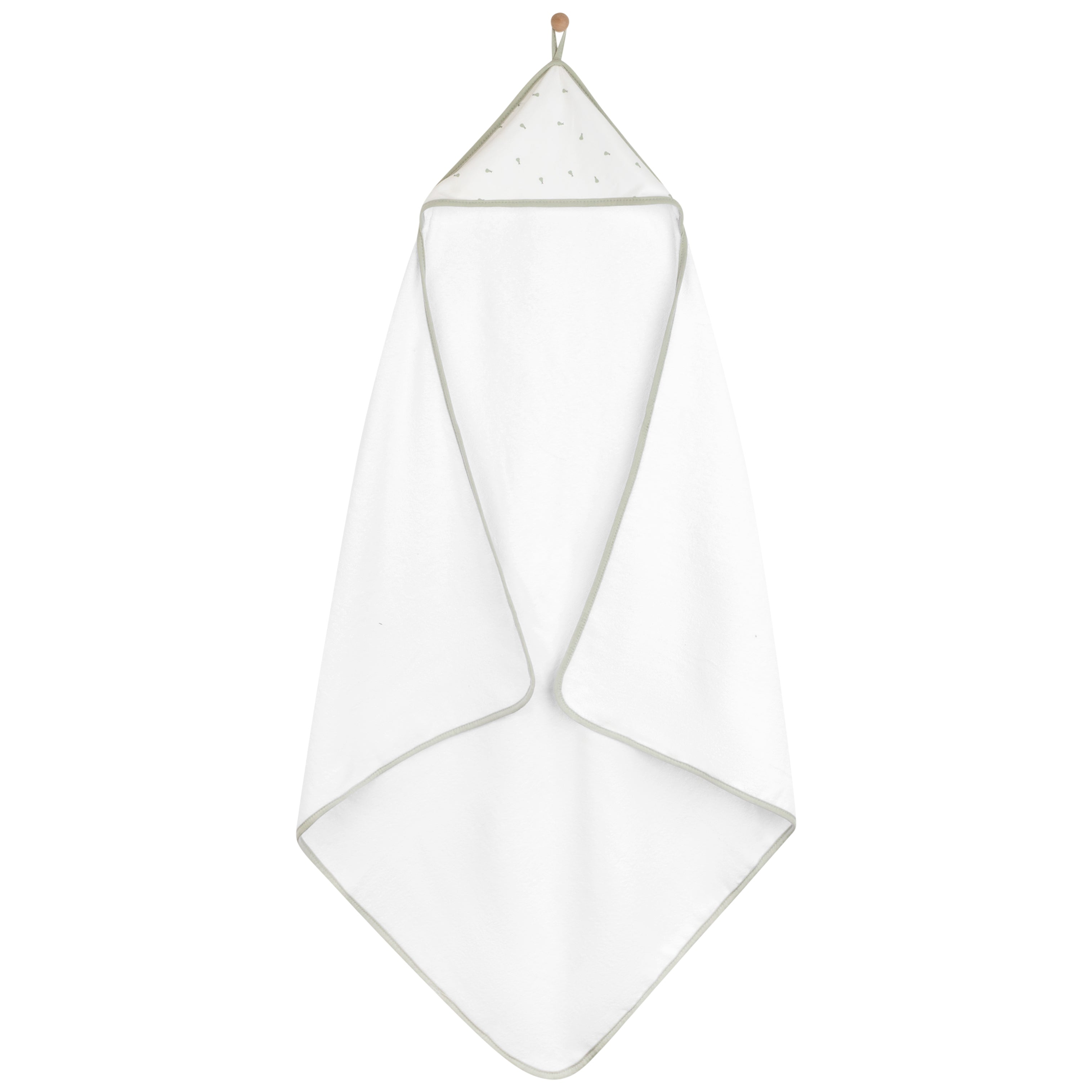 Ely's & Co. Hooded Towel With Pocket Wash Cloth
