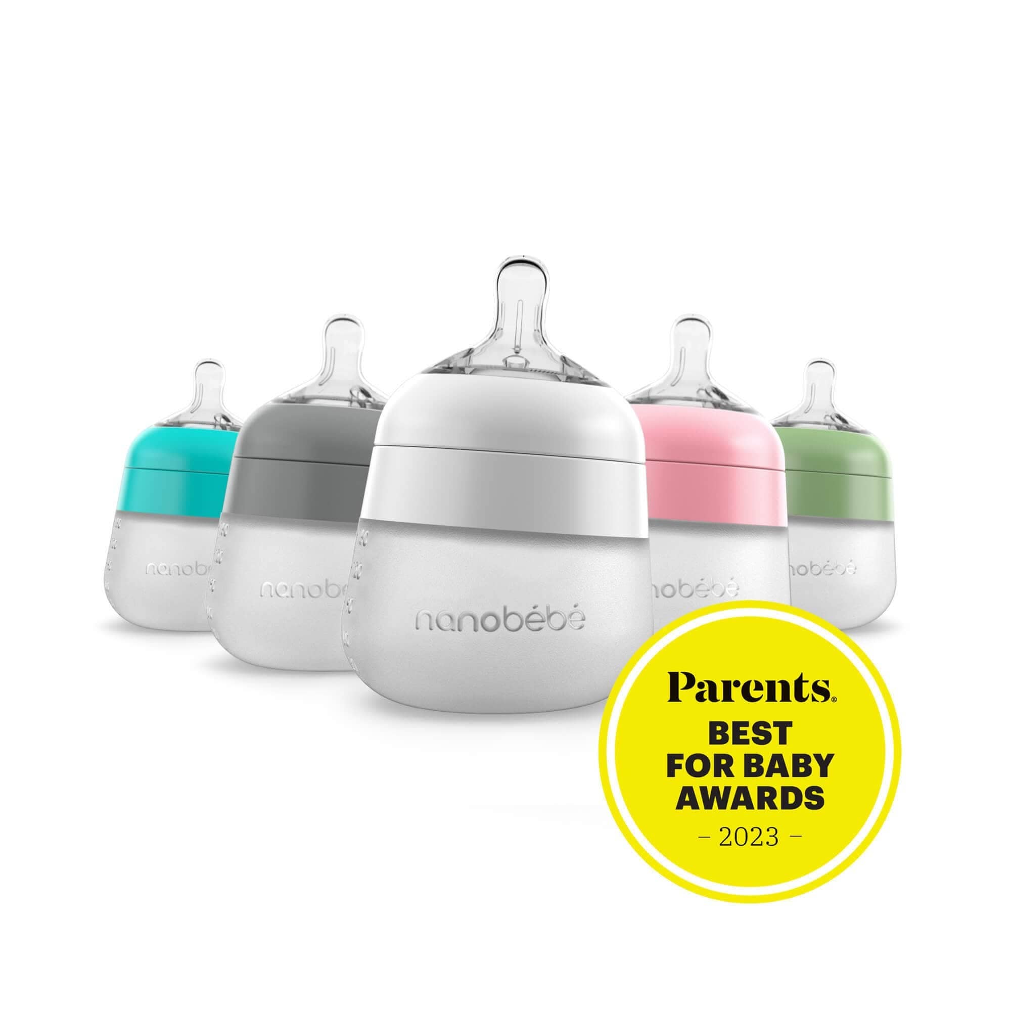 Nanobebe Flexy Silicone Baby Bottle