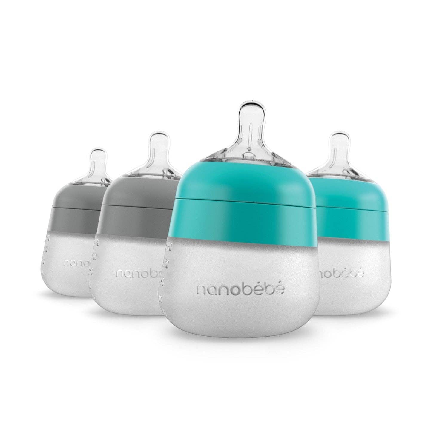 Nanobebe Flexy Silicone Baby Bottle