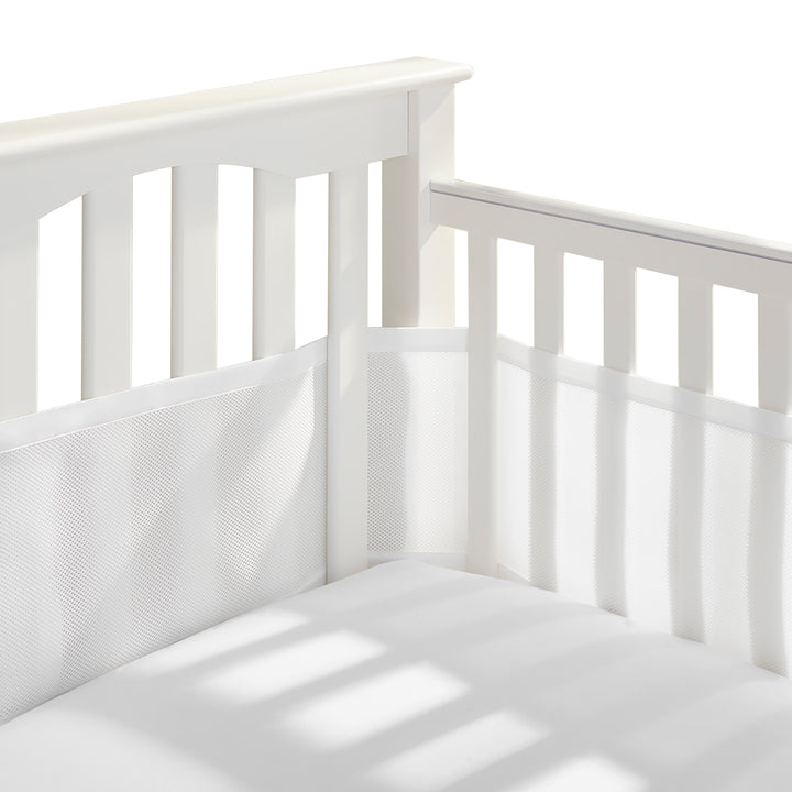 BreathableBaby Classic Mesh Liner for Full-Size Cribs (Covers 3 or 4 Sides)