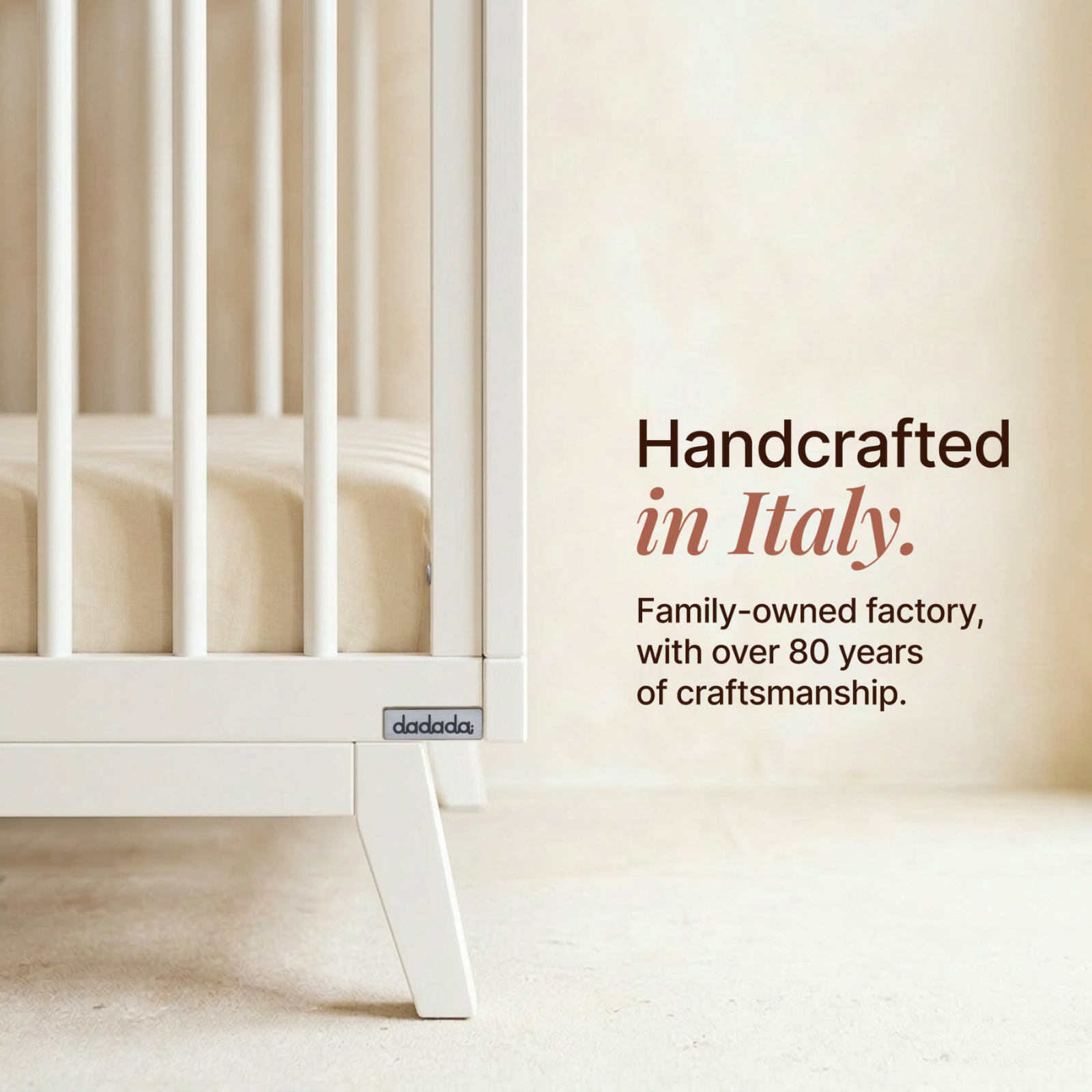 dadada Soho 3-in-1 Convertible Crib